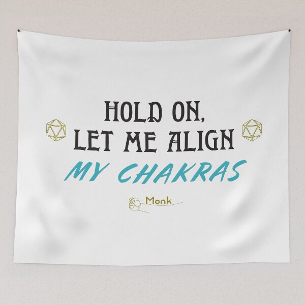 Item preview, DnD Monk Humor Quote designed and sold by SigilTheory.