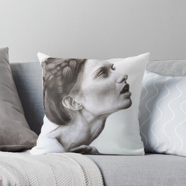 Item preview, Charcoal Portrait of Female Model designed and sold by daverives.