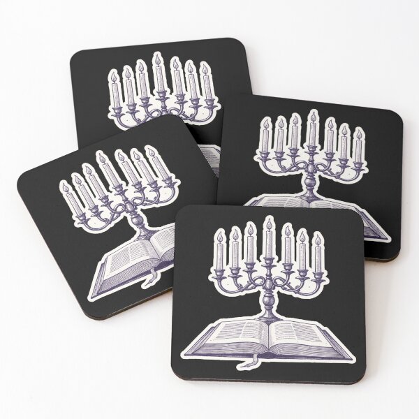 Item preview, Dark Academia Engravings – Seven Candle Study Plate – Gift for Book Lovers • Vintage Engraving • Dark Academia Art designed and sold by JacobKAurumhead.