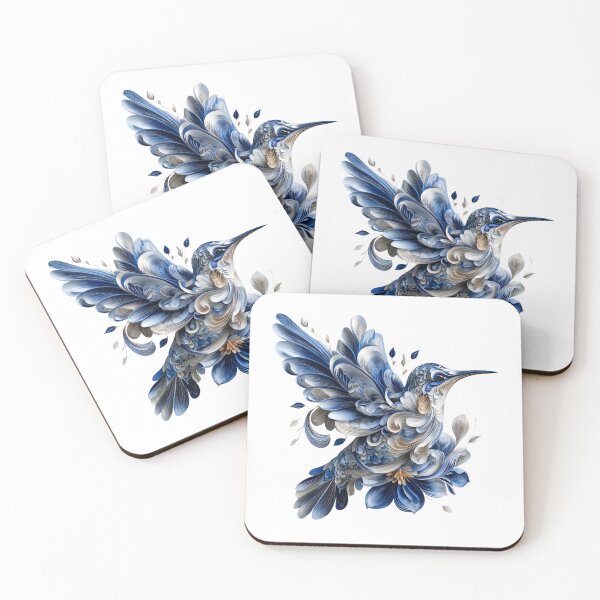 Item preview, Blue Delft Grace in Flight designed and sold by House of Blue.