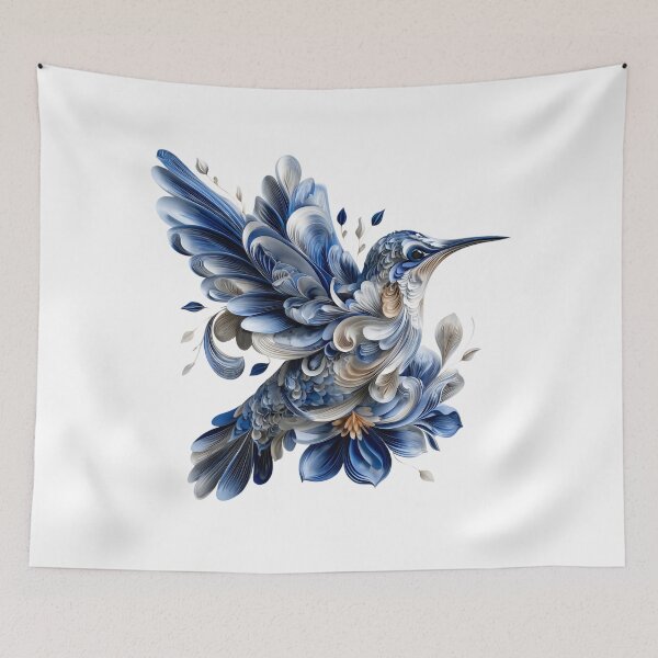 Item preview, Blue Delft Grace in Flight designed and sold by House of Blue.