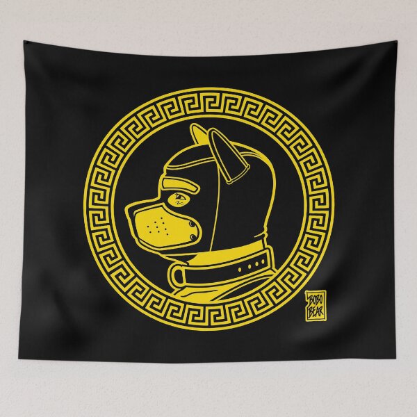 Item preview, PUPPY LIKES GREECE - Yellow designed and sold by bobobear.