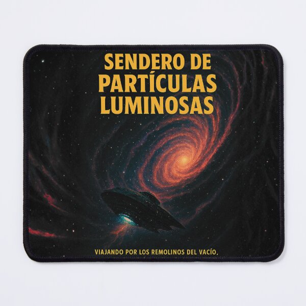 Item preview, Notebook of Galactic Whirlwinds – Light Particle Voyage designed and sold by Anomaly 404 Error.