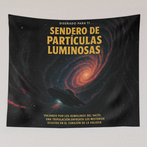 Item preview, Notebook of Galactic Whirlwinds – Light Particle Voyage designed and sold by Anomaly 404 Error.