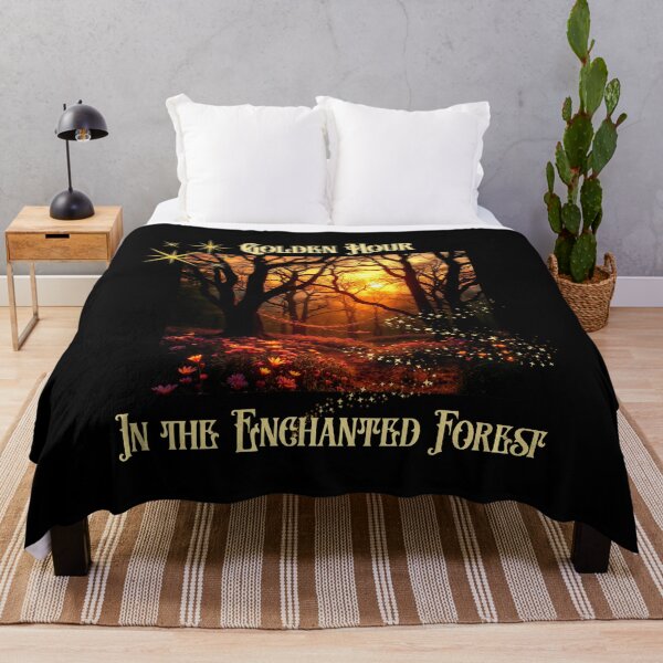 Item preview, Golden Hour in the Enchanted Forest Enchanted designed and sold by Sachie's Studio.