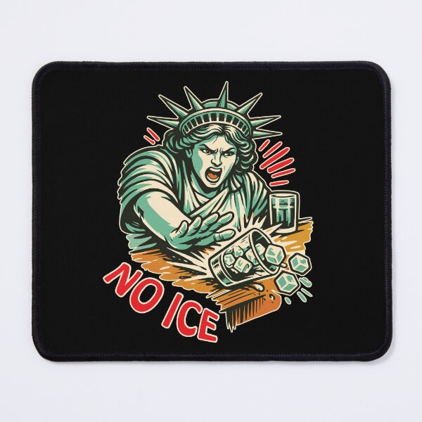 Item preview, No ICE Statue of Liberty Protesting ICE Anti-ICE No Ice Please Anti Trump No Kings designed and sold by wtfbba.