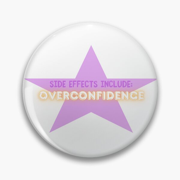 Item preview, Side Effects Include Overconfidence - Biohacker Peptide Funny Sticker designed and sold by Stickers For Hackers.