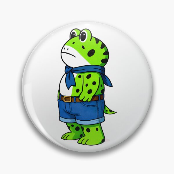 Item preview, frog wearing shorts designed and sold by AddlPoolart.