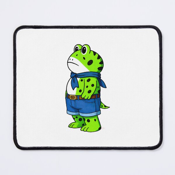 Item preview, frog wearing shorts designed and sold by AddlPoolart.
