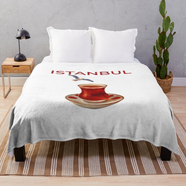 Item preview, Istanbul City Vibes Turkish Tea and Seagull designed and sold by Inkworksbyshery.