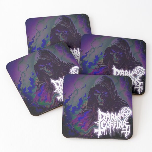 Item preview, Dark Coffins Psychedelic Reaper - Fictional Death Metal Album  designed and sold by CoffinsArt.