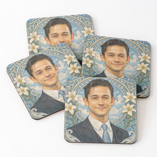Item preview, Joseph Gordon-Levitt (Portrait A. Mucha) designed and sold by ~ Th*mas ~.