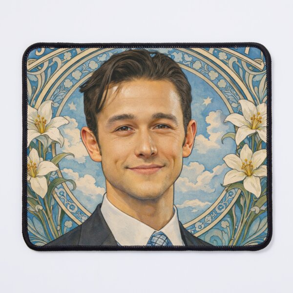 Item preview, Joseph Gordon-Levitt (Portrait A. Mucha) designed and sold by ~ Th*mas ~.