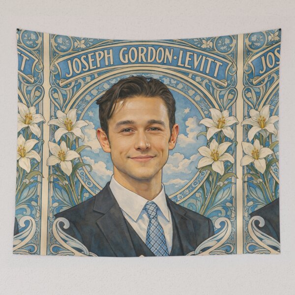 Item preview, Joseph Gordon-Levitt (Portrait A. Mucha) designed and sold by ~ Th*mas ~.