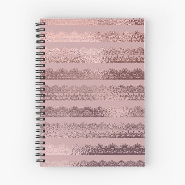 Item preview, Rose gold metallic lace designed and sold by FatBirdie.