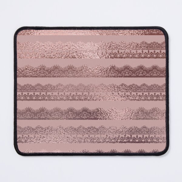 Item preview, Rose gold metallic lace designed and sold by FatBirdie.