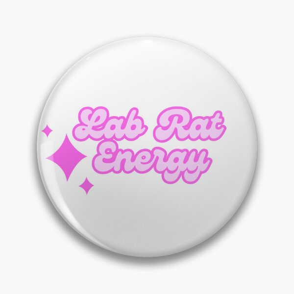 Item preview, Lab Rat Energy - Cute Biohacker Sticker designed and sold by Stickers For Hackers.