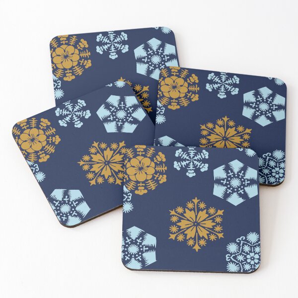 Item preview, Snow flakes in Japan - Japanese seamless vintage pattern designed and sold by Japan Design Prints.