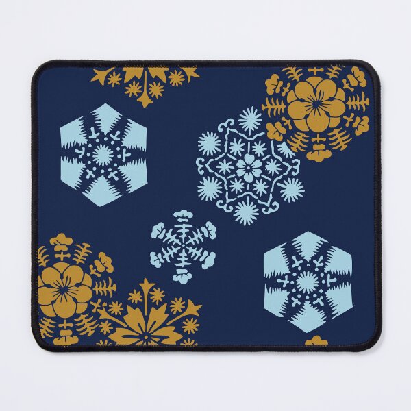 Item preview, Snow flakes in Japan - Japanese seamless vintage pattern designed and sold by Japan Design Prints.
