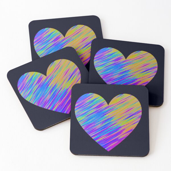 Item preview, Bold Rainbow Heart designed and sold by Amanda1775.