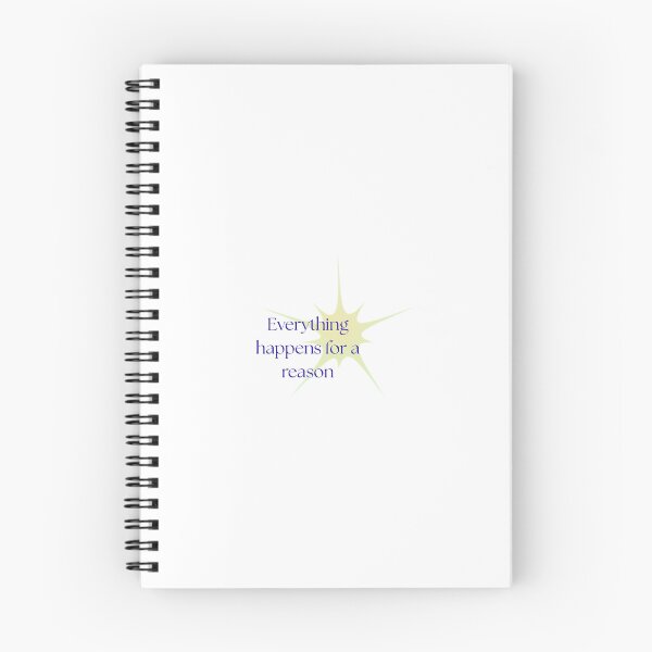 Item preview, Everything happens for a reason designed and sold by Zigzagletters.