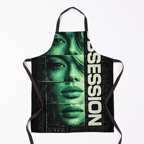 Item preview, OBSESSION - Neon Glitch Portrait designed and sold by ustylelab.