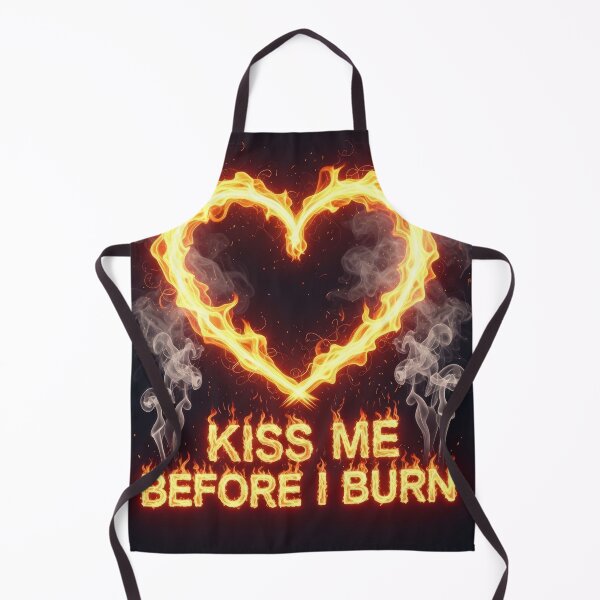 Item preview, Kiss Me Before I Burn designed and sold by MellowMoodLab.
