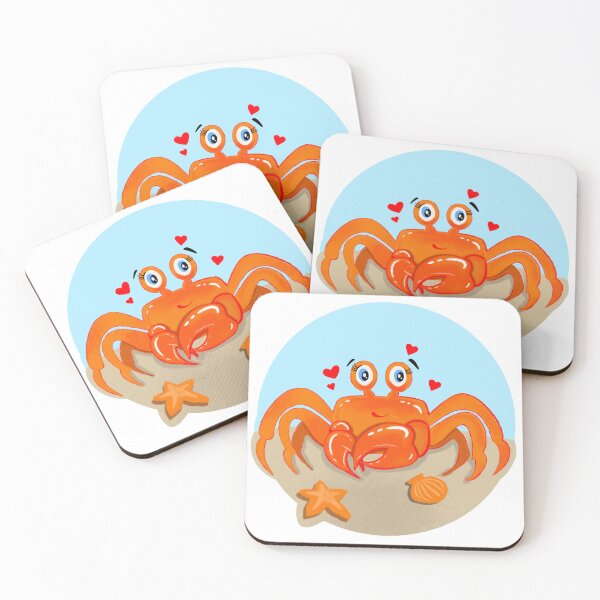 Item preview, Cute crab on the beach designed and sold by Sue’s creations .