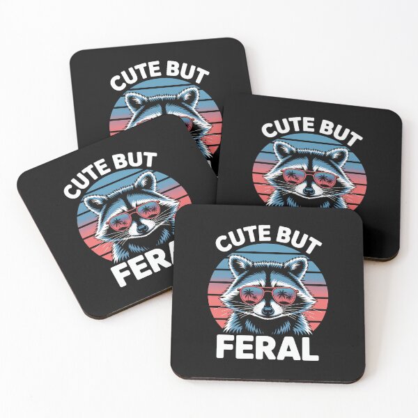 Item preview, Cute but Feral' designed and sold by jkrphoto.