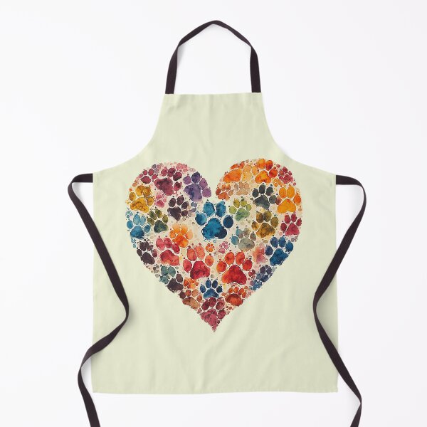 Item preview, very nice heart with pawprints designed and sold by nataliux.