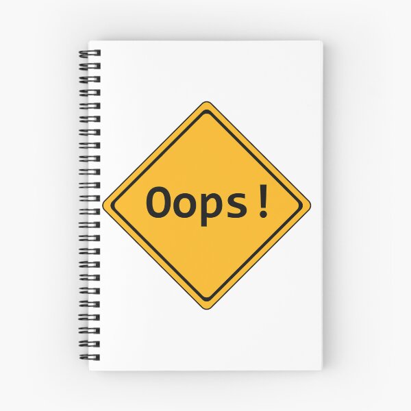 Item preview, Oops Traffic Sign designed and sold by MarketingDNA.