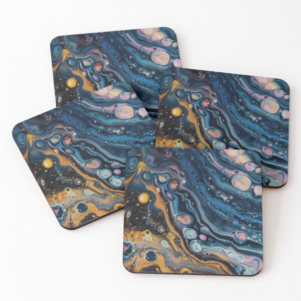 Item preview, Deep Sea Nebula: Metallic Fluid Art designed and sold by B-Russ-Stuff.