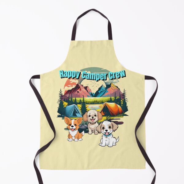Item preview, Happy Camper Crew Funny Dog designed and sold by Sachie's Studio.