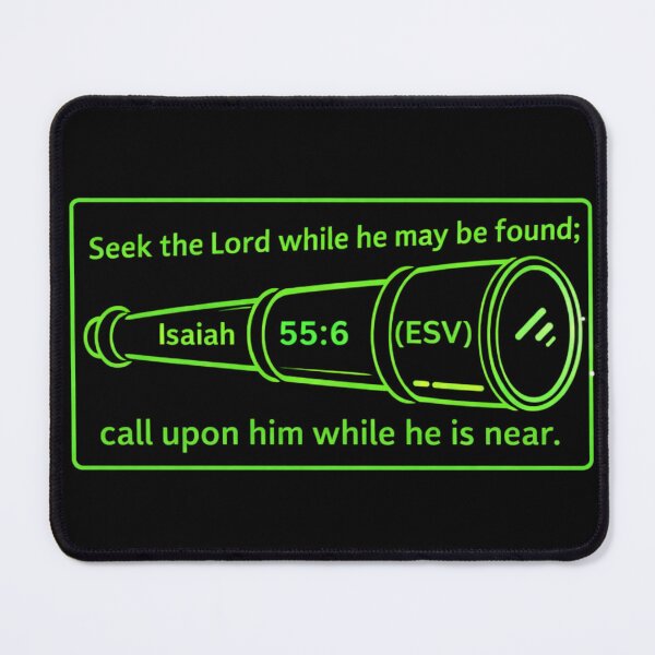 Item preview, Seek the Lord – Isaiah 55:6 Scripture Art designed and sold by MACodDesigns.