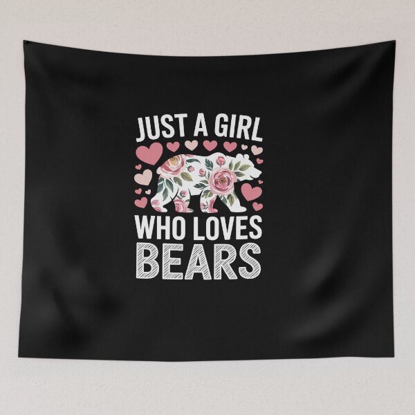 Item preview,  just a girl who loves bears designed and sold by jkrphoto.