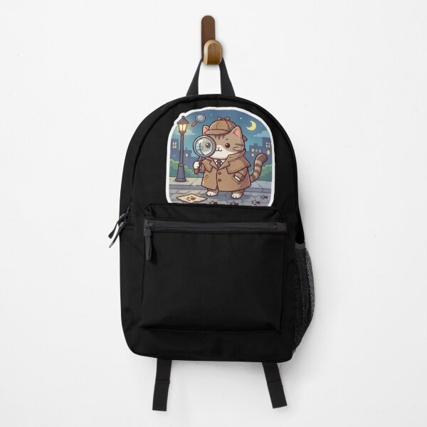 Item preview, Adorable Detective Cat on the Case designed and sold by Simple Graphics.