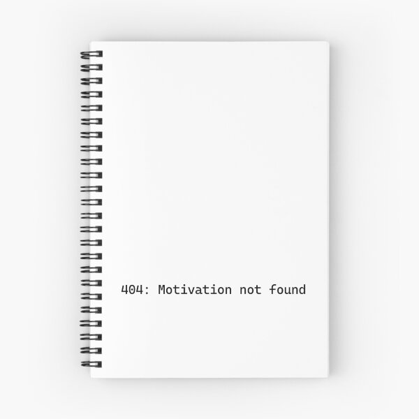 Item preview, error 404 | Minimal Developer Quote (Programming Humor) designed and sold by Mammoths.