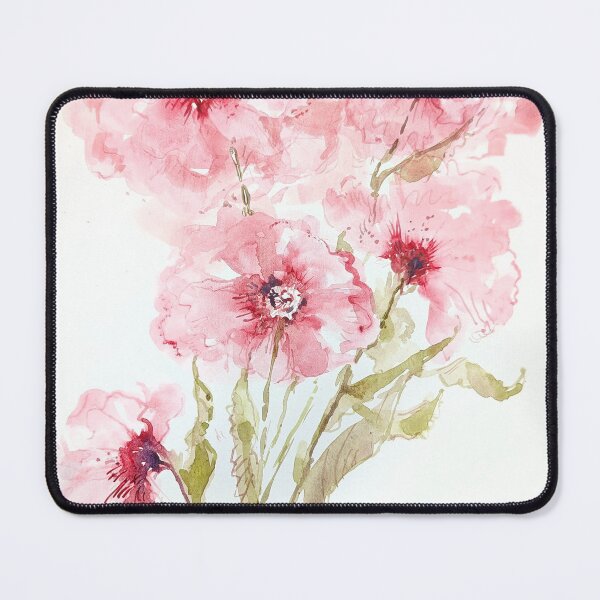 Item preview, Imagining Pink Flowers, Watercolor designed and sold by Kara Draws.