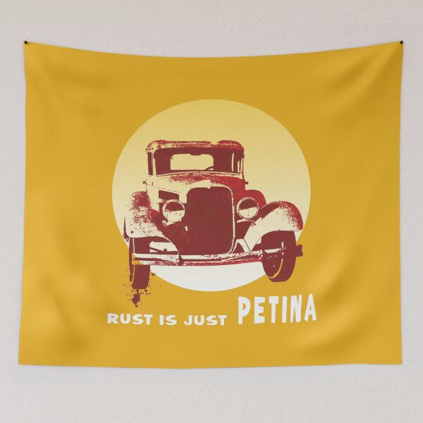 Item preview, Rust is Just Petina Classic Cars designed and sold by Sachie's Studio.