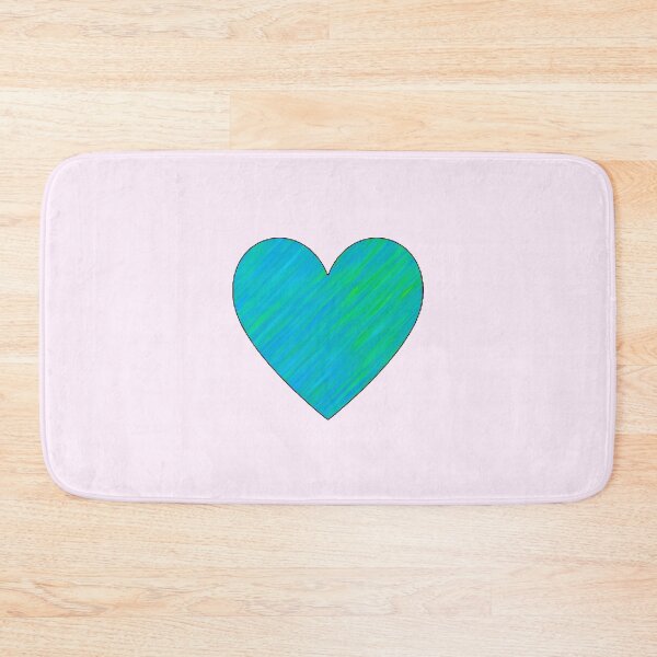 Item preview, Turquoise Streaked Heart designed and sold by Amanda1775.