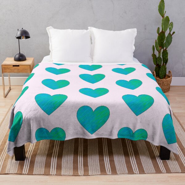 Item preview, Turquoise Streaked Heart designed and sold by Amanda1775.