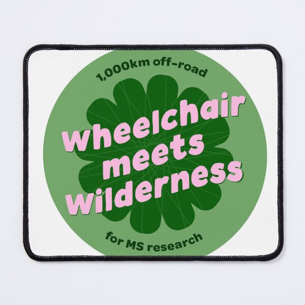 Item preview, Wheelchair Meets Wilderness logo designed and sold by ClareReillyWMW.