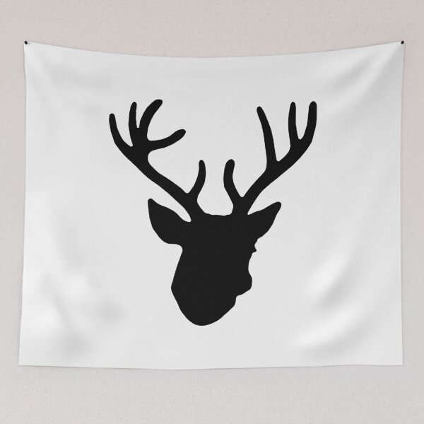 Item preview, Deer Head: Black designed and sold by Jared Davies.