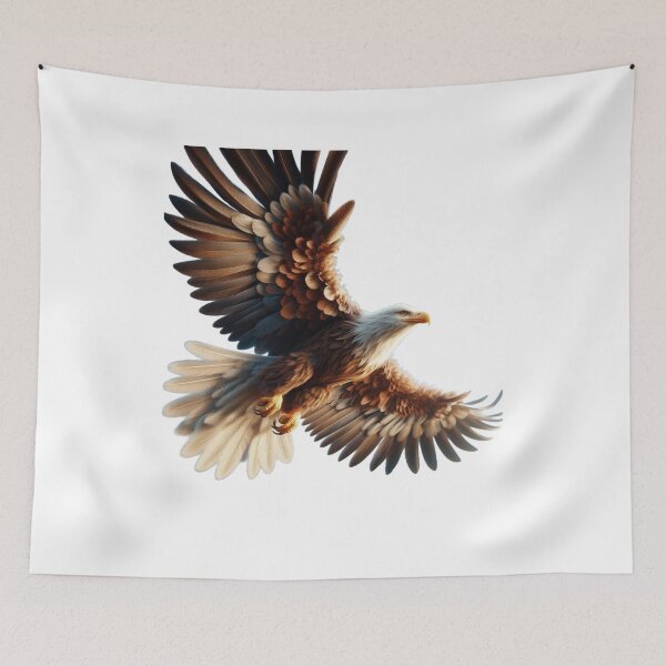 Item preview, Majestic Soaring Eagle Illustration designed and sold by Moulats.