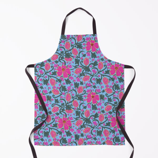 Item preview, Bold Pink Tulips with Gold accents designed and sold by Lynne Goodman Design.