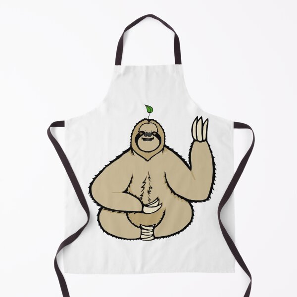 Item preview, sloth meditating designed and sold by Blockhead Designs.