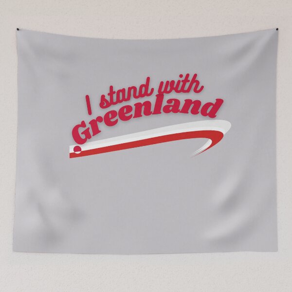 Item preview, Stand With Greenland Shirt – Greenland Solidarity Political Statement Tee designed and sold by Basma Store.