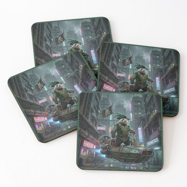 Item preview, Panda in Dystopian City designed and sold by Tridentulus.