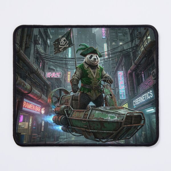 Item preview, Panda in Dystopian City designed and sold by Tridentulus.