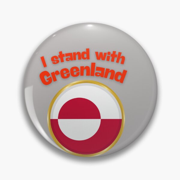 Item preview, I Stand With Greenland . Greenland Solidarity Political Statement  designed and sold by Basma Store.